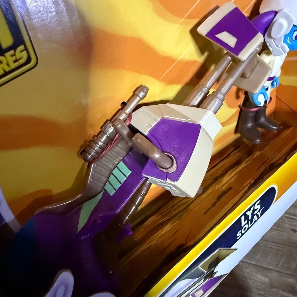 Star Wars Young‎ Jedi Adventures Lys Solay Speeder Lightsaber Action Figure